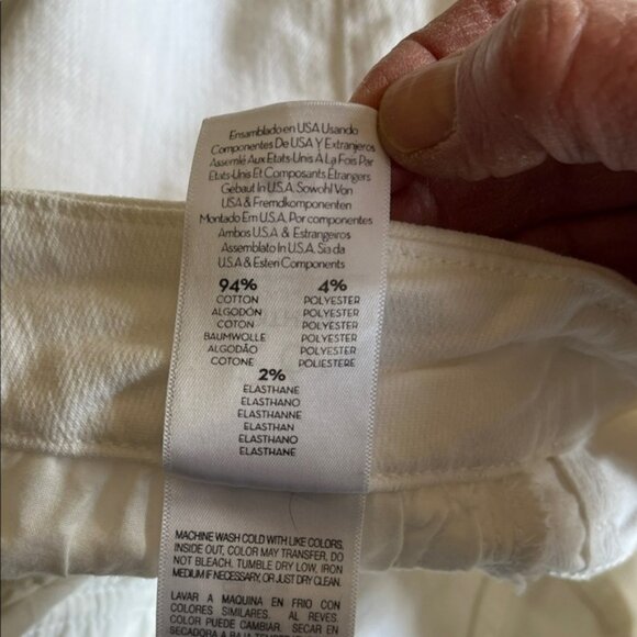 MOTHER Fairest Of Them All High Waisted Looker Ankle Fray Sz 26 - Picture 10 of 15